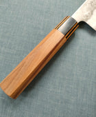 Tsunehisa | Ginsan 3  Nashiji | Bunka 175mm| Walnut