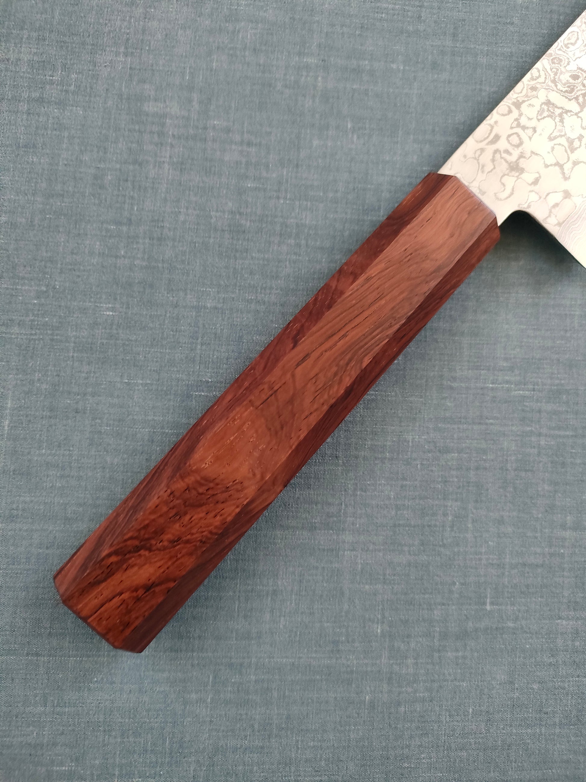 Yosimitu Kaijya | Bunka 180mm | ZPD189 Damascus | Rosewood