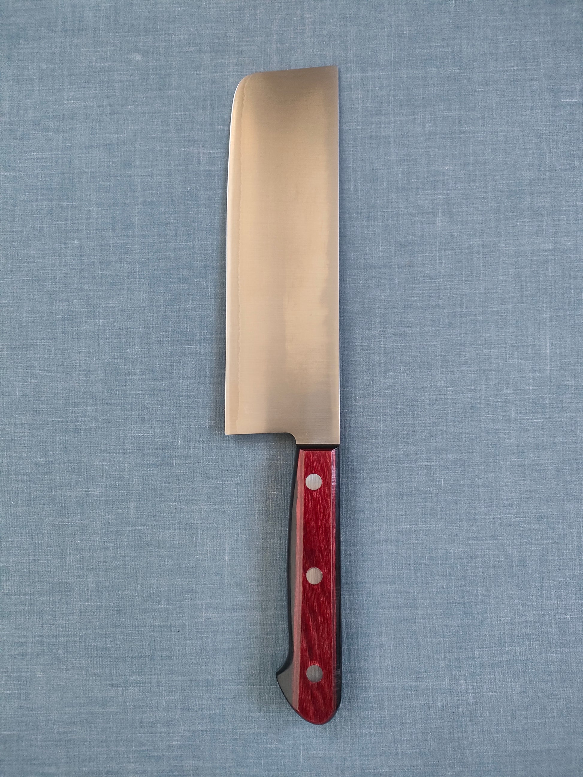 Tsunehisa | SLD | Nakiri 160mm | Red Pakka