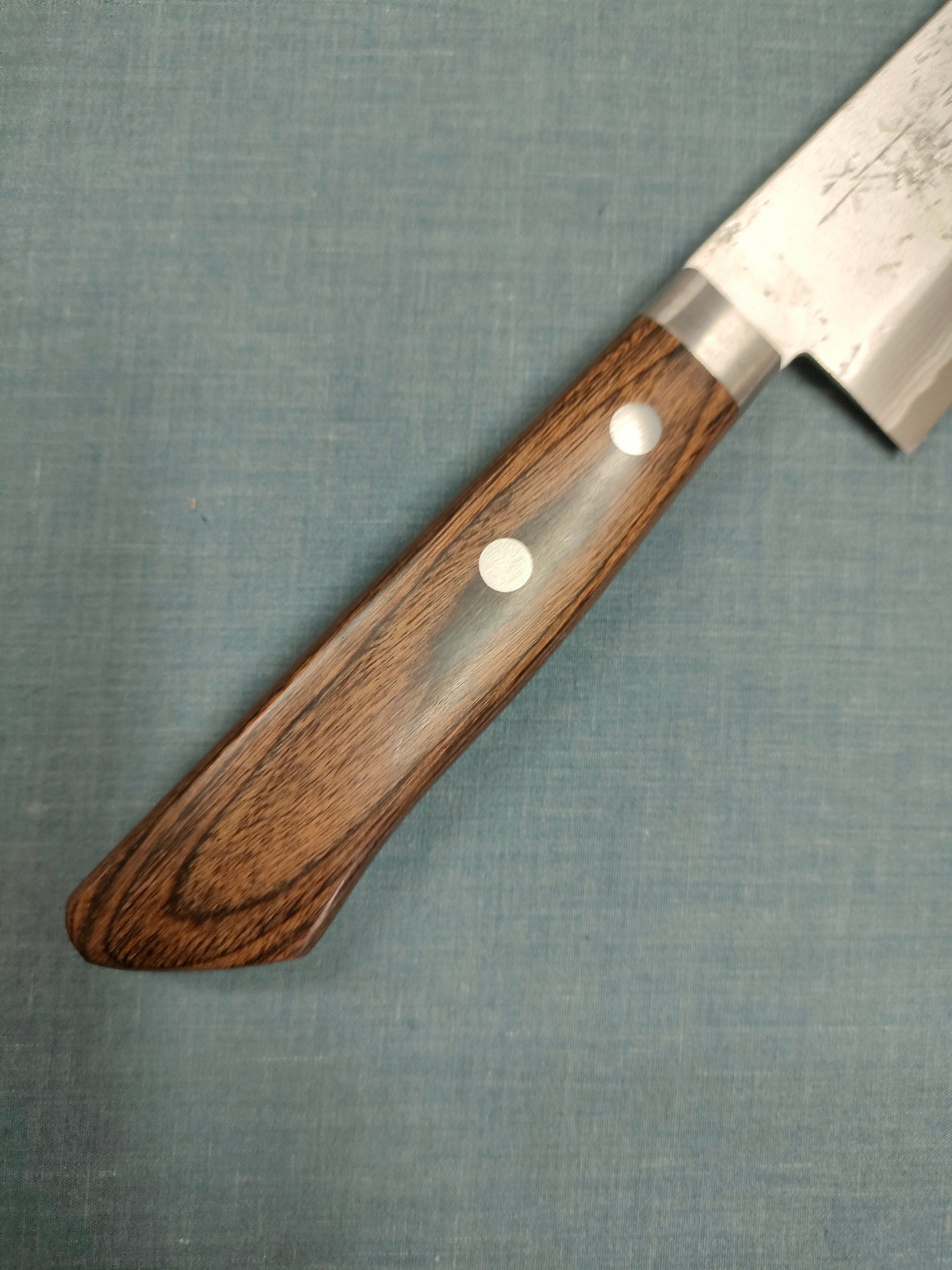 Masutani | VG10 Damascus | Gyuto 180mm | Brown Pakka