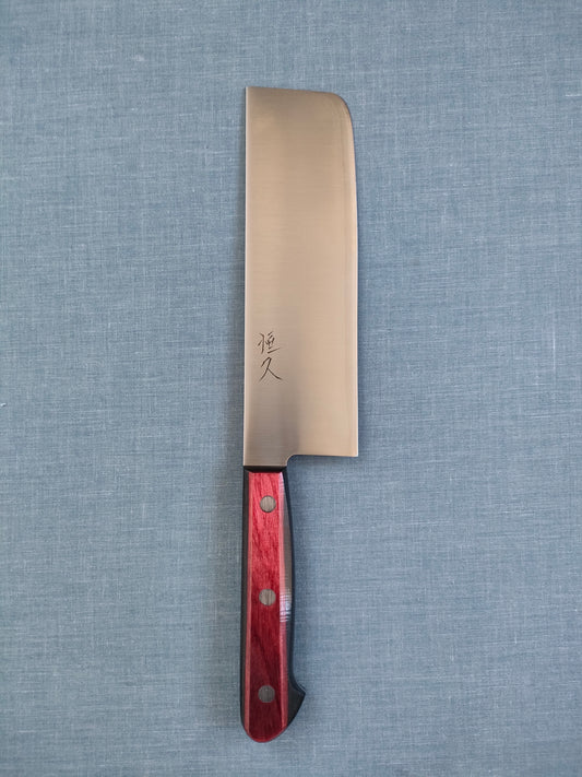 Tsunehisa | SLD | Nakiri 160mm | Red Pakka