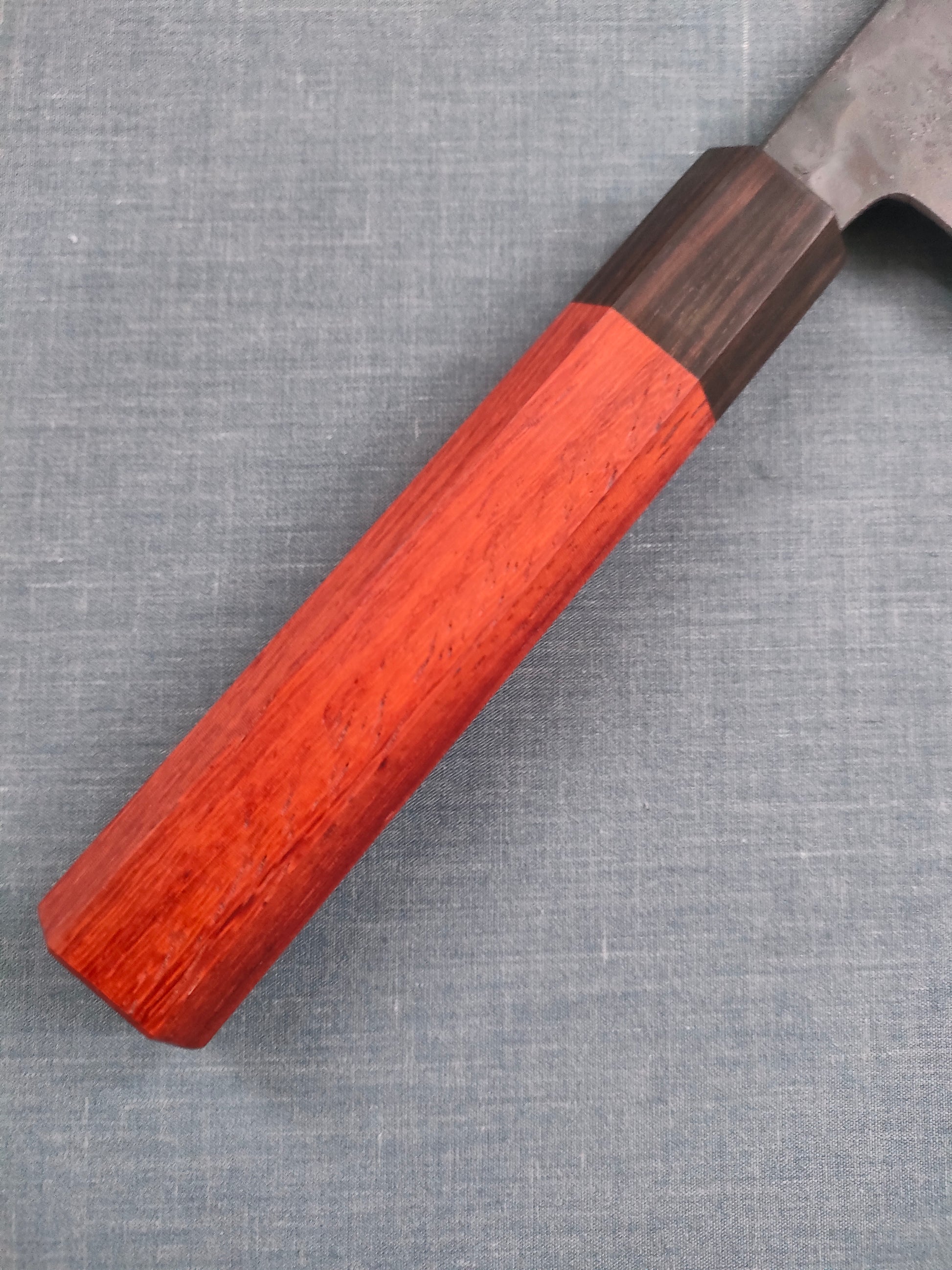 Yosimitu Kajiya | Bunka 196mm | Shirogami 2 | Rosewood & Horn