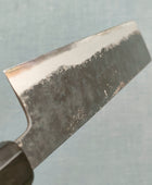 Yosimitu Kajiya | Nakiri 160mm | Shirogami 2 | Red Oak & Horn
