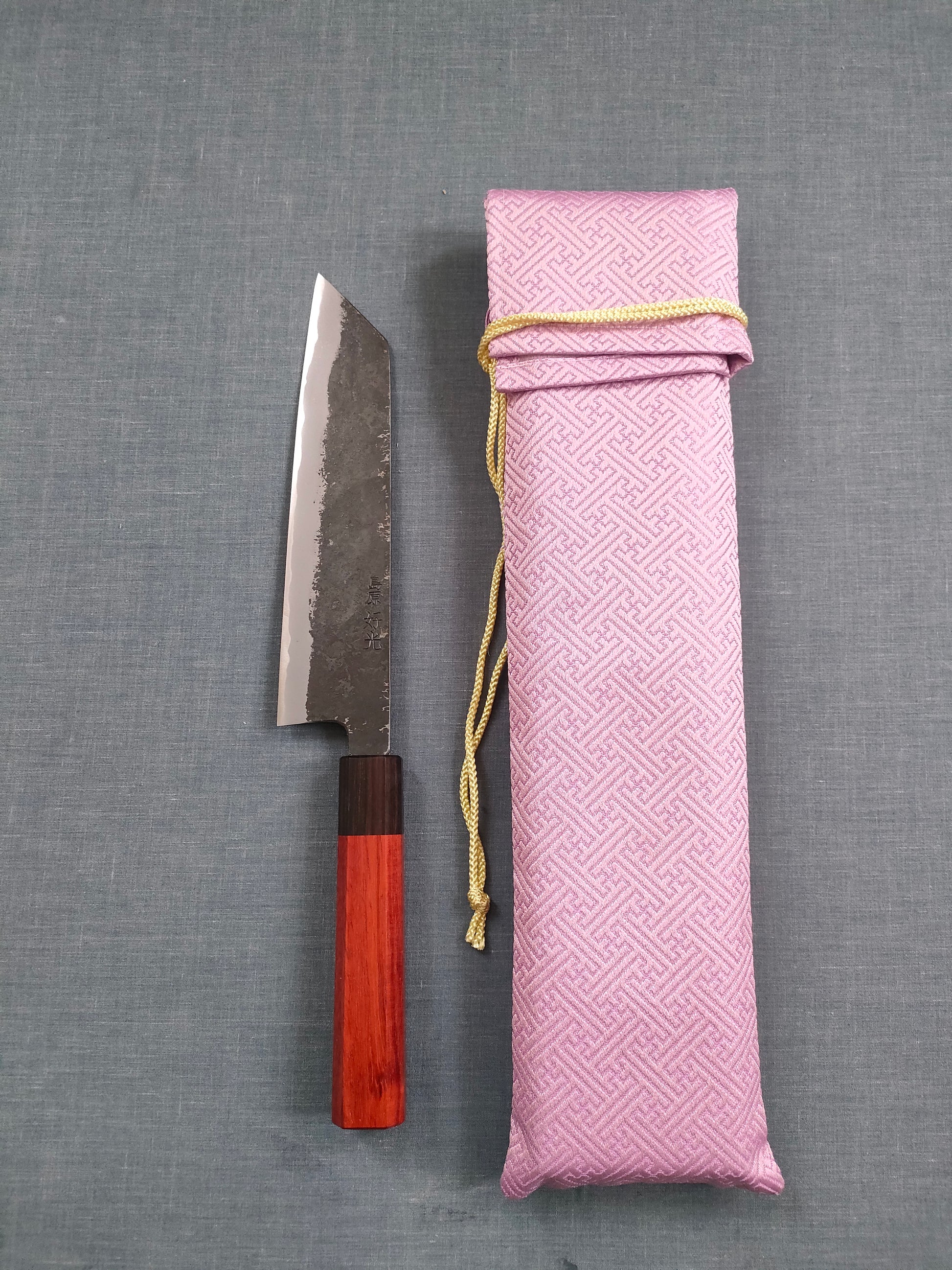 Yosimitu Kajiya | Bunka 196mm | Shirogami 2 | Rosewood & Horn