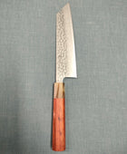 Tsunehisa | Bunka 170mm | Ginsan 3 Damascus | Tsuchime | Rosewood