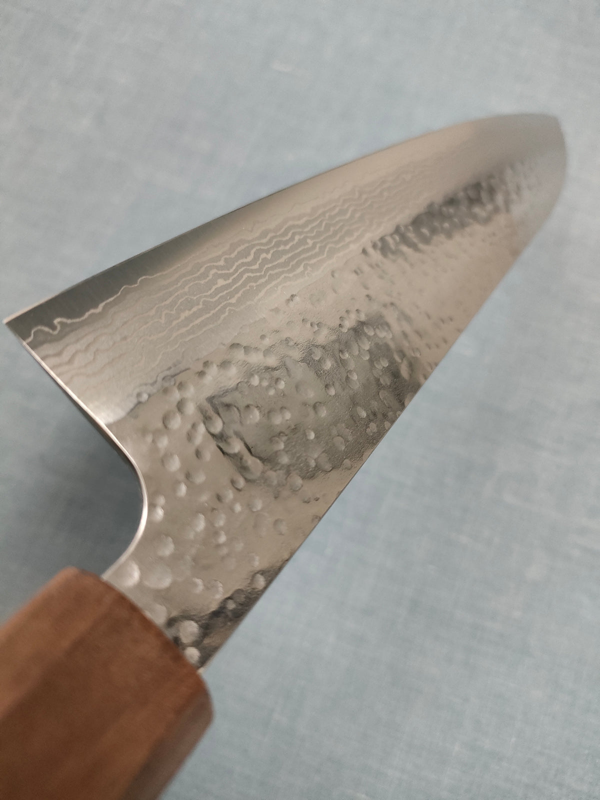 Makoto Kurosaki | Damascus Tsuchime |Gyuto 210mm | VG7