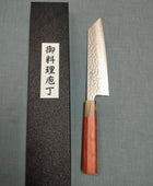 Tsunehisa | Bunka 170mm | Ginsan 3 Damascus | Tsuchime | Rosewood