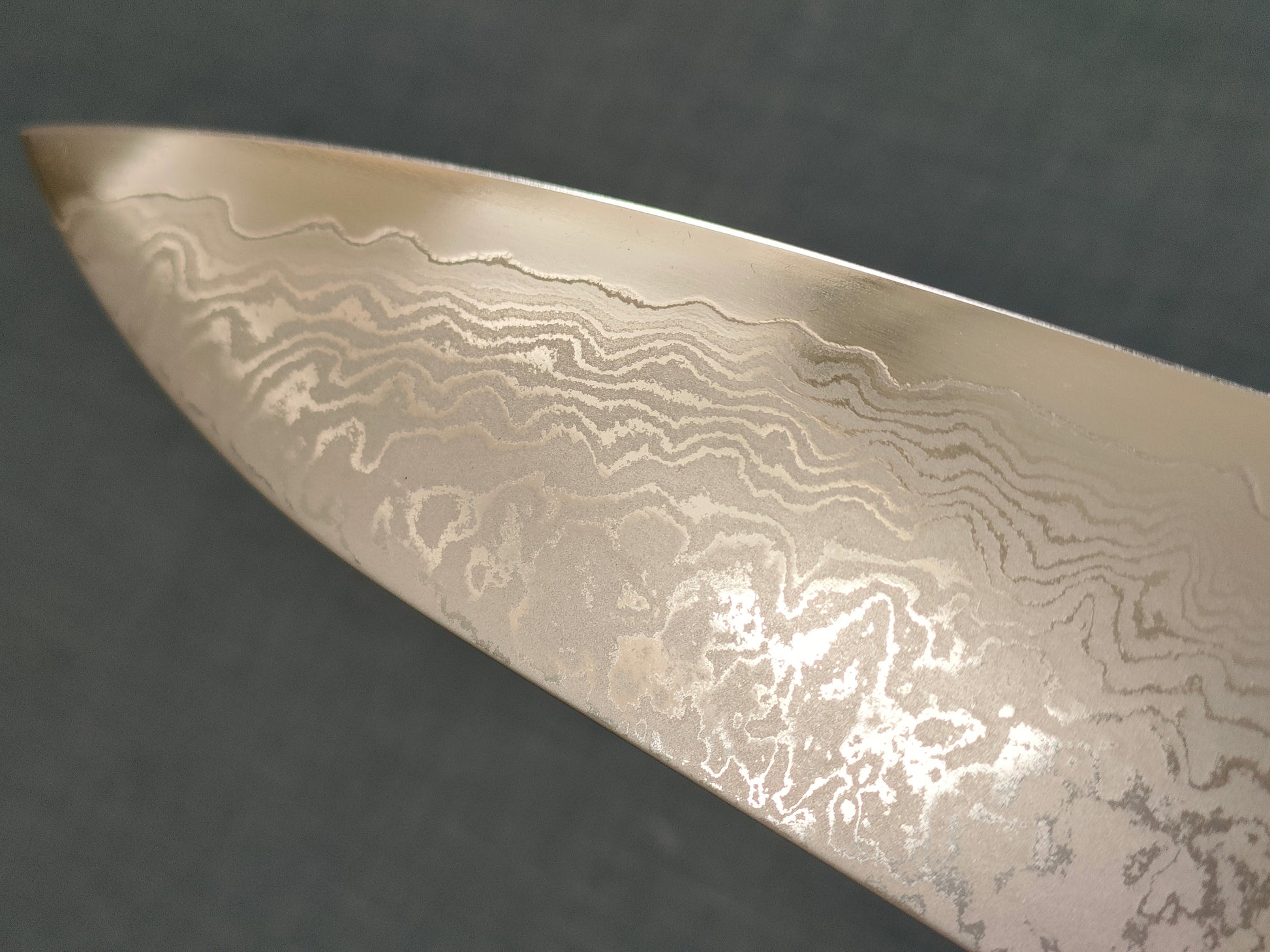 Tsunehisa | Forged VG10 Damascus | Gyuto 210mm | Ebony Horn