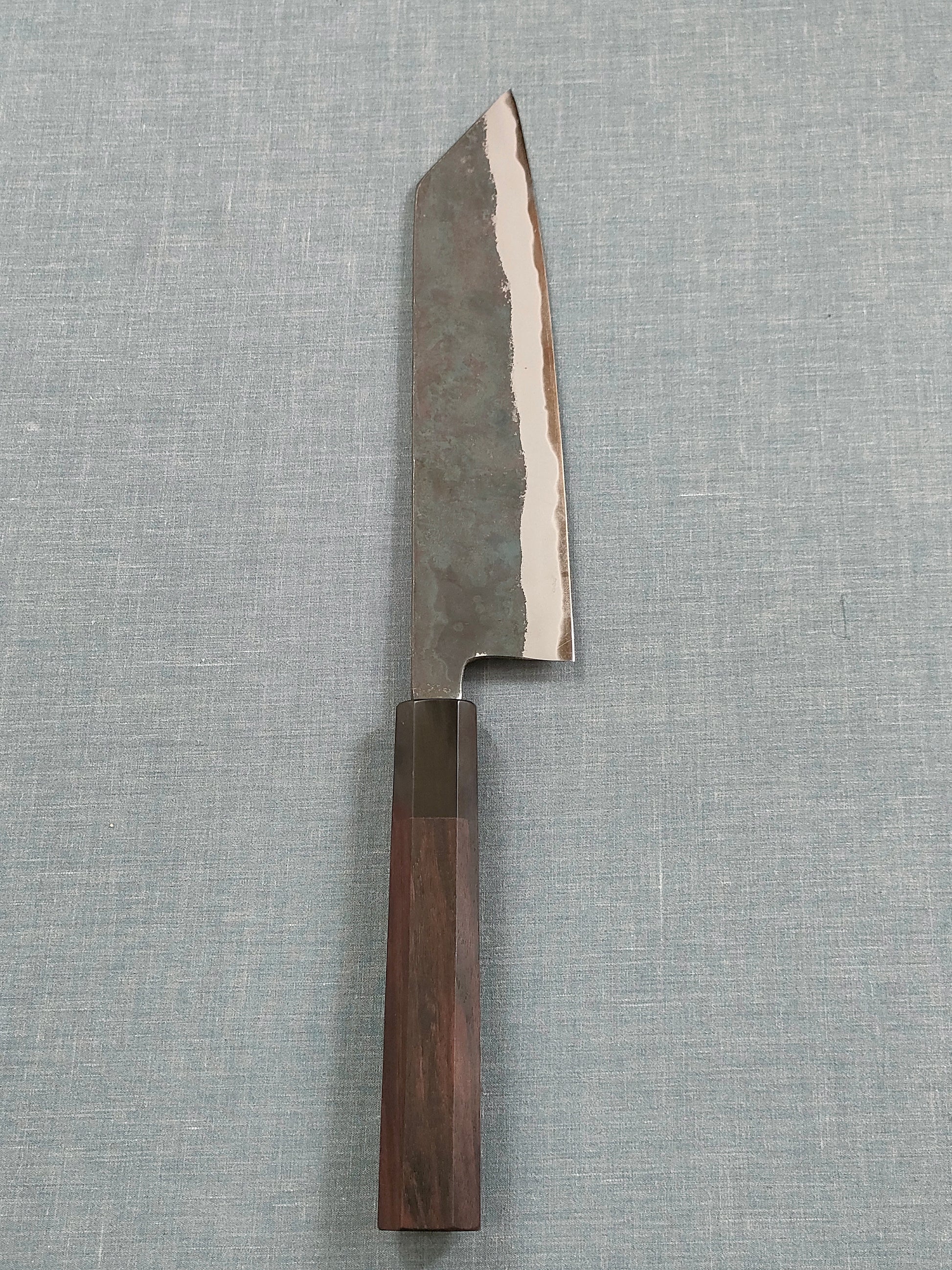 Yosimitu Kajiya | Bunka 196mm | Shirogami 2 | Ebony & Horn