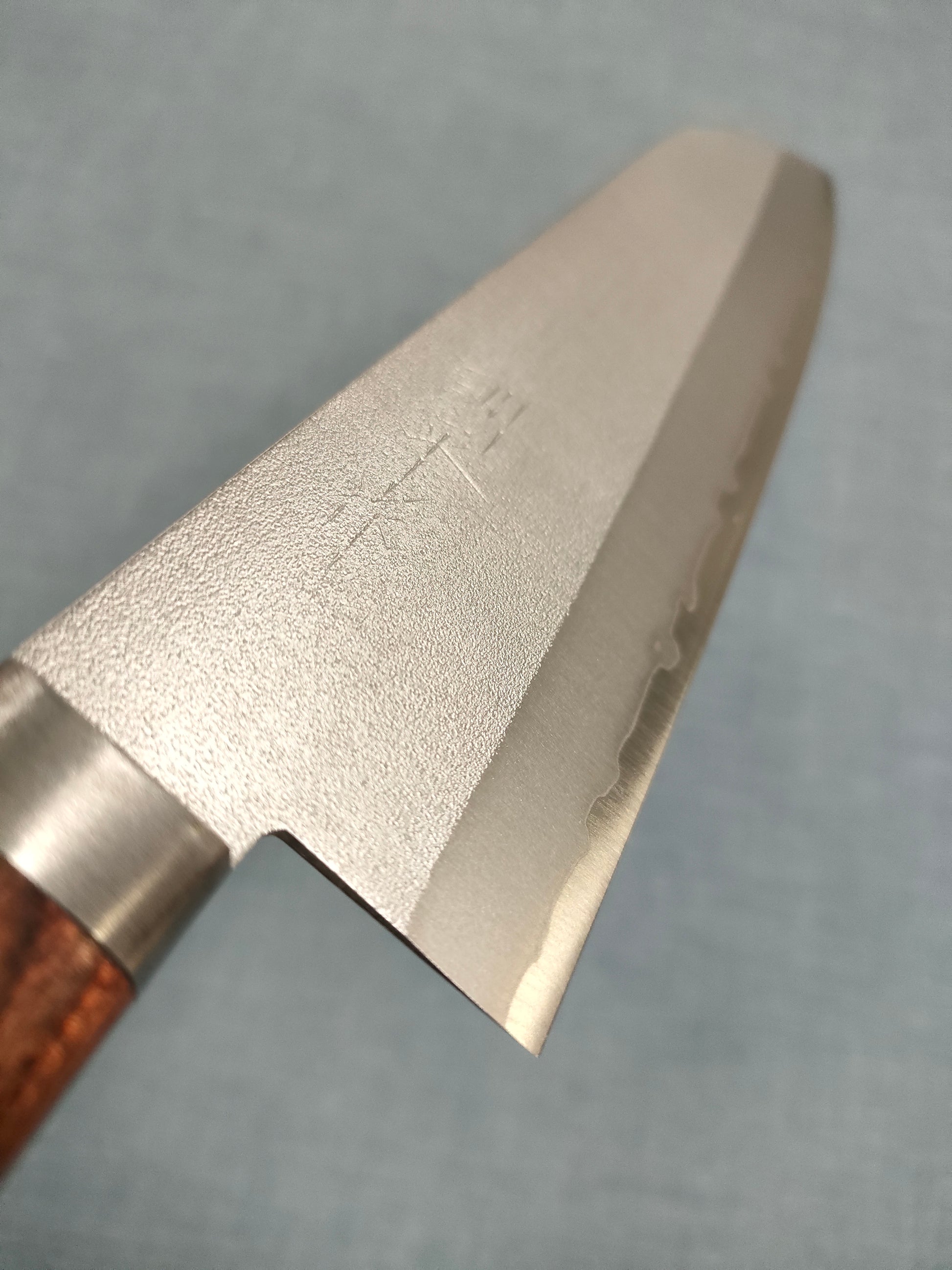 Masutani | VG1 Nashiji | Santoku 165 | Brown Pakka