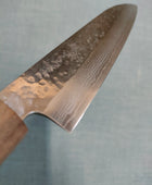 Makoto Kurosaki | Damascus Tsuchime | Petty 135mm | VG7