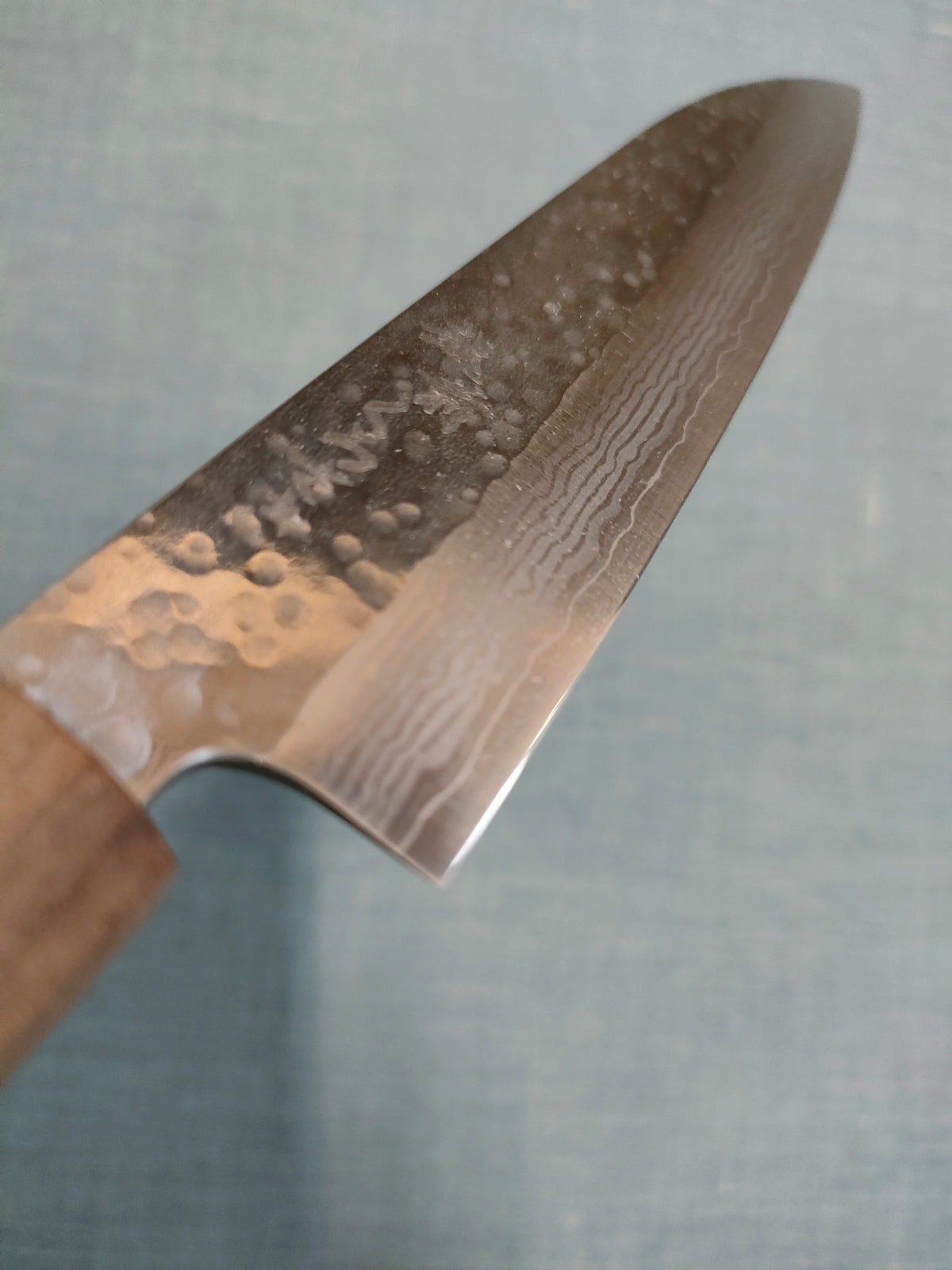 Makoto Kurosaki | Damascus Tsuchime | Petty 135mm | VG7