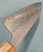 Tsunehisa | Santoku 165mm | Ginsan 3 Damascus | Tsuchime