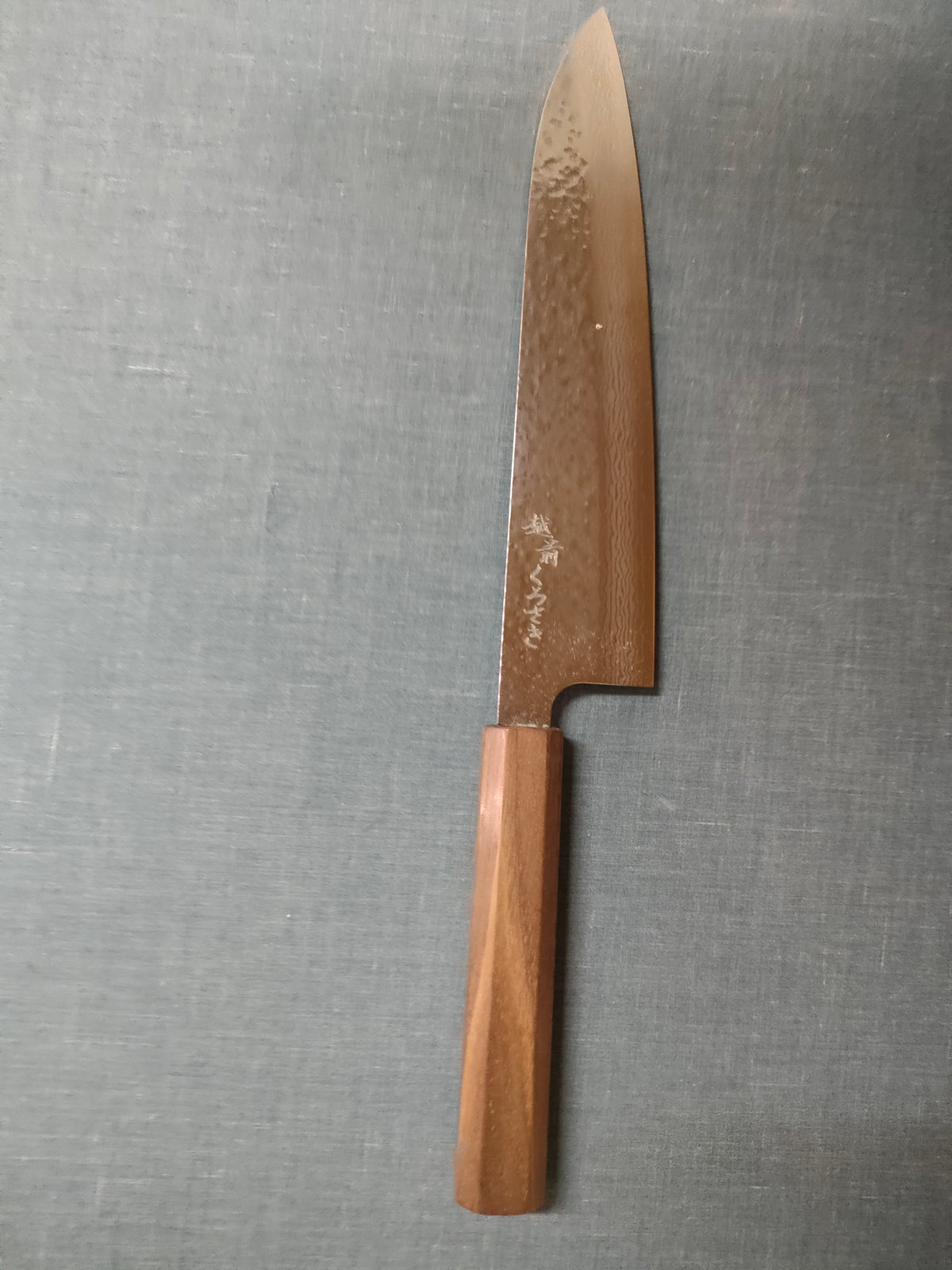 Makoto Kurosaki | Damascus Tsuchime |Gyuto 210mm | VG7