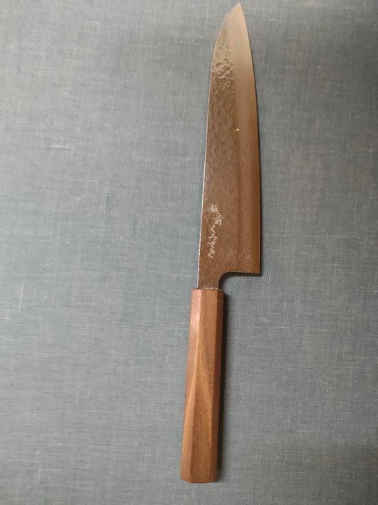 Makoto Kurosaki | Damascus Tsuchime |Gyuto 210mm | VG7