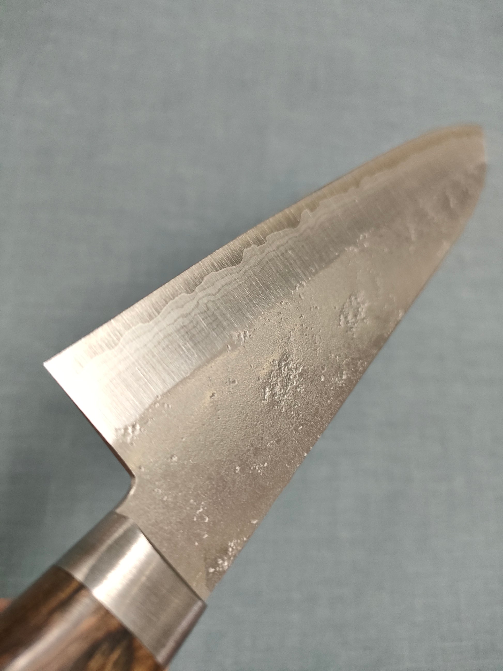 Masutani | VG10 Damascus | Gyuto 180mm | Brown Pakka