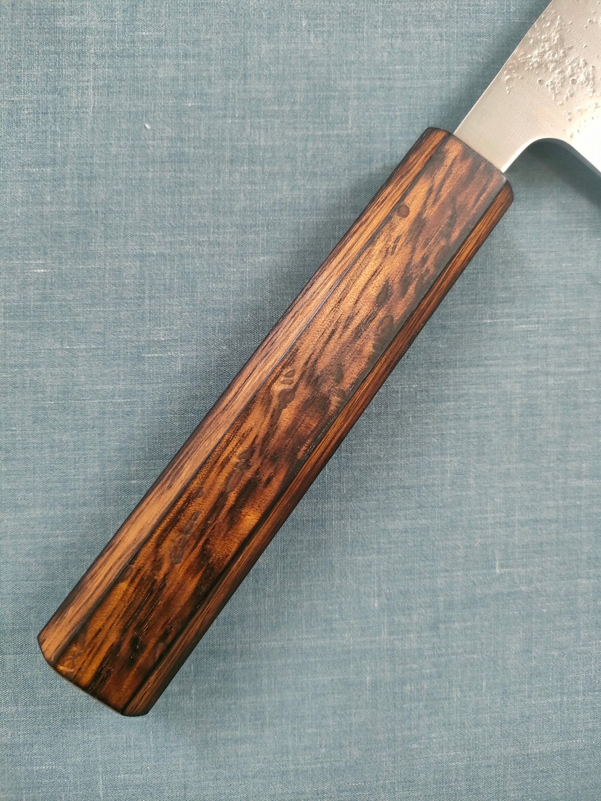 Tsunehisa | Ginsan 3 Nashiji | Kiritsuke 210mm | Oak