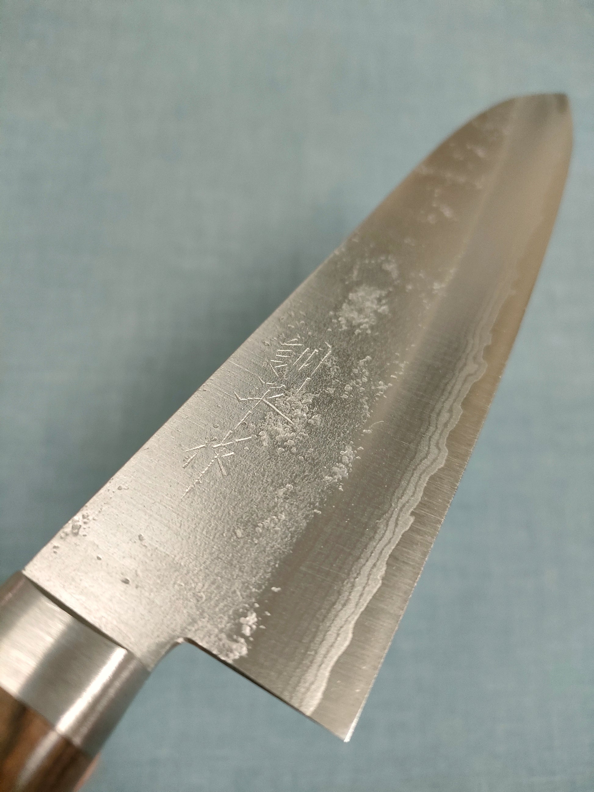 Masutani | VG10 Damascus | Gyuto 180mm | Brown Pakka