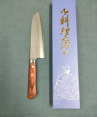 Masutani | VG1 Nashiji | Santoku 165 | Brown Pakka