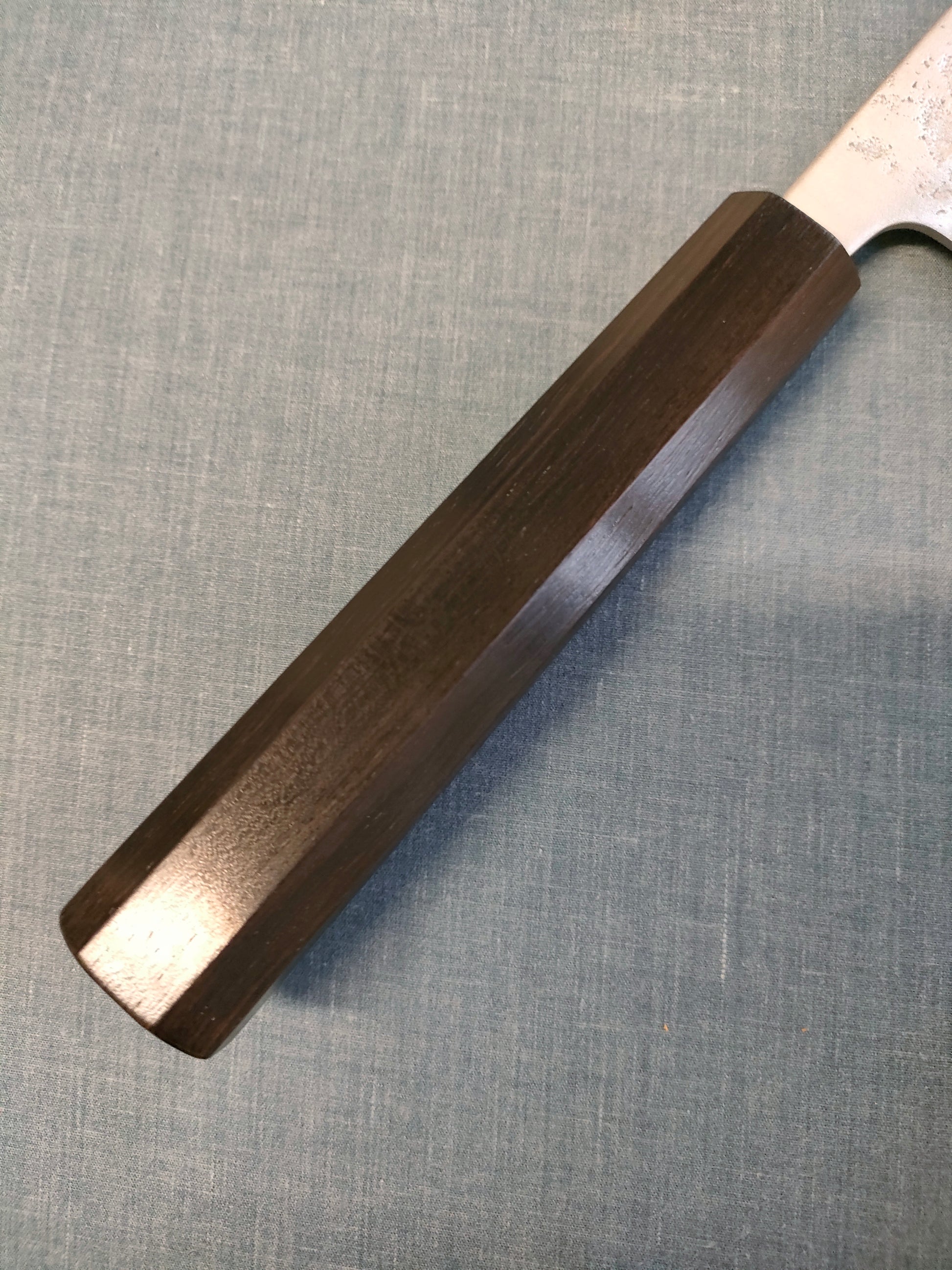 Tsunehisa | Ginsan 3 Nashiji | Bunka 175mm | Ebony