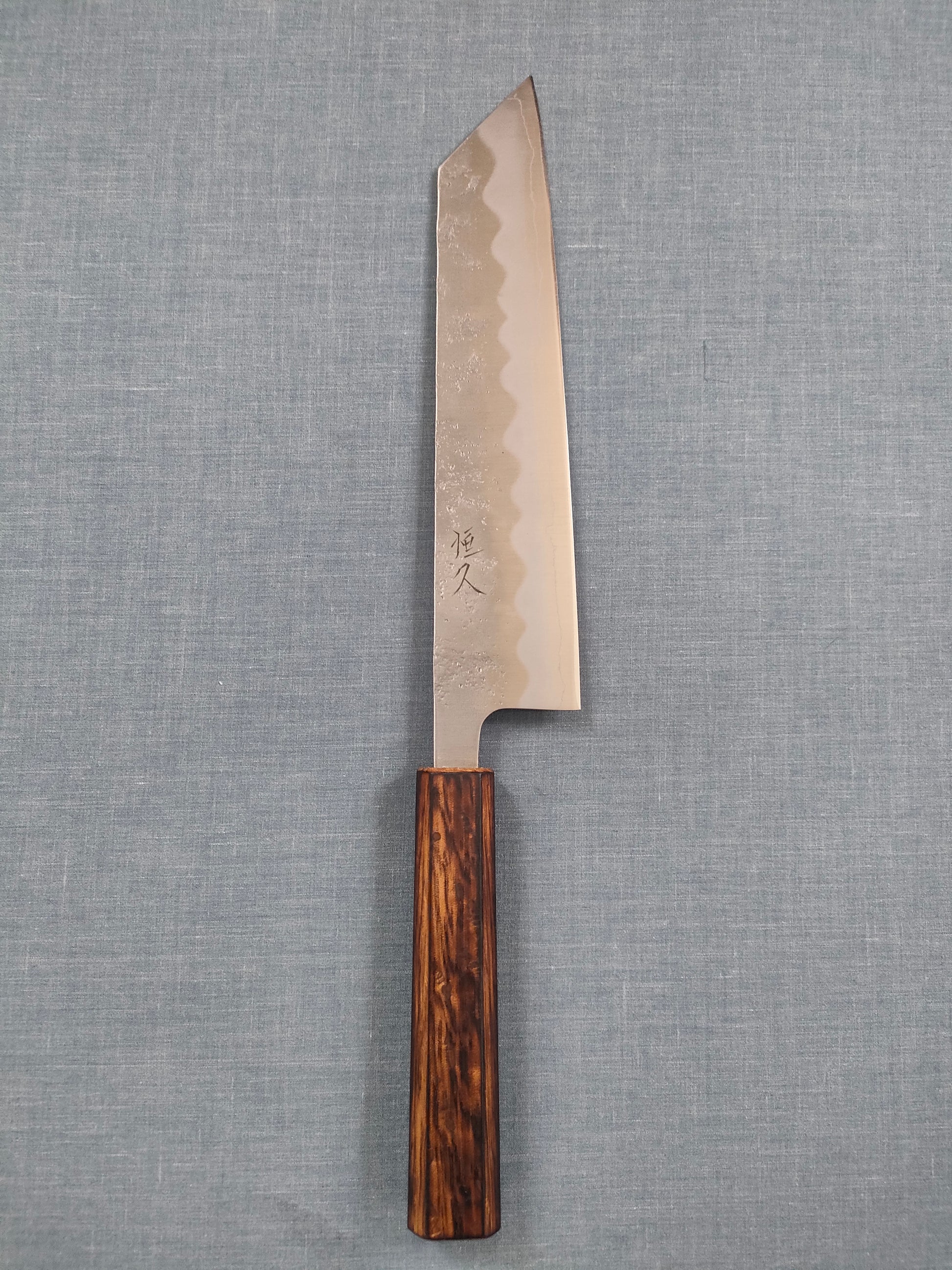 Tsunehisa | Ginsan 3 Nashiji | Kiritsuke 210mm | Oak