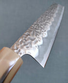Tsunehisa | Shirogami 2 Tsuchime Bunka 165mm | Horn & Magnolia