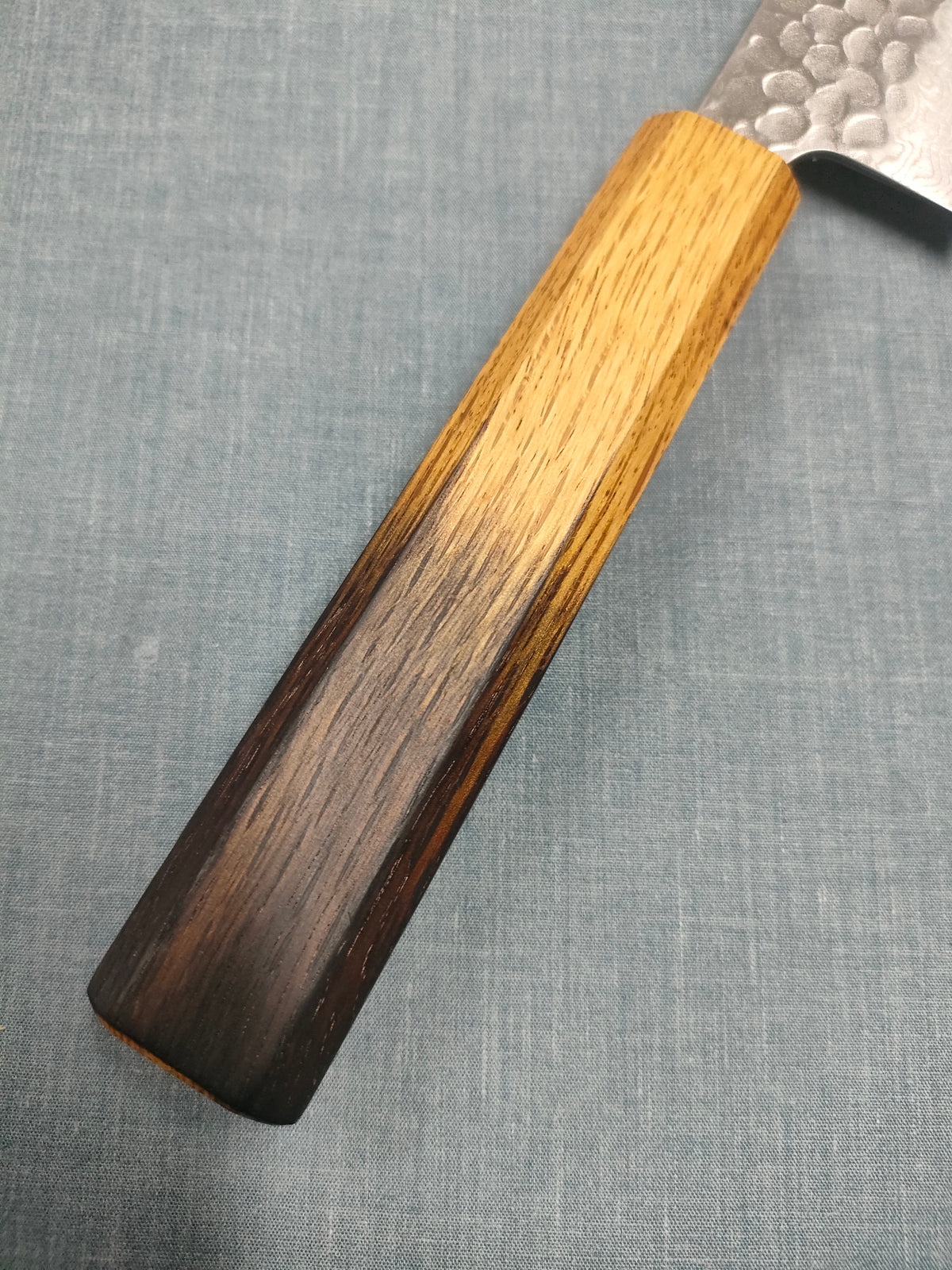 Tsunehisa | Bunka 170mm | Ginsan 3 Damascus | Tsuchime