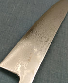 Tsunehisa | Forged VG10 Damascus | Gyuto 210mm | Ebony Horn