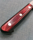 Tsunehisa | Ginsan 3 Nashiji | Santoku 180mm | Red Pakka