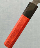 Yosimitu Kajiya | Bunka 160mm | Shirogami 2 | Red Oak & Horn