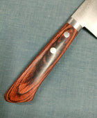 Masutani | VG1 Nashiji | Gyuto 180 | Brown Pakka