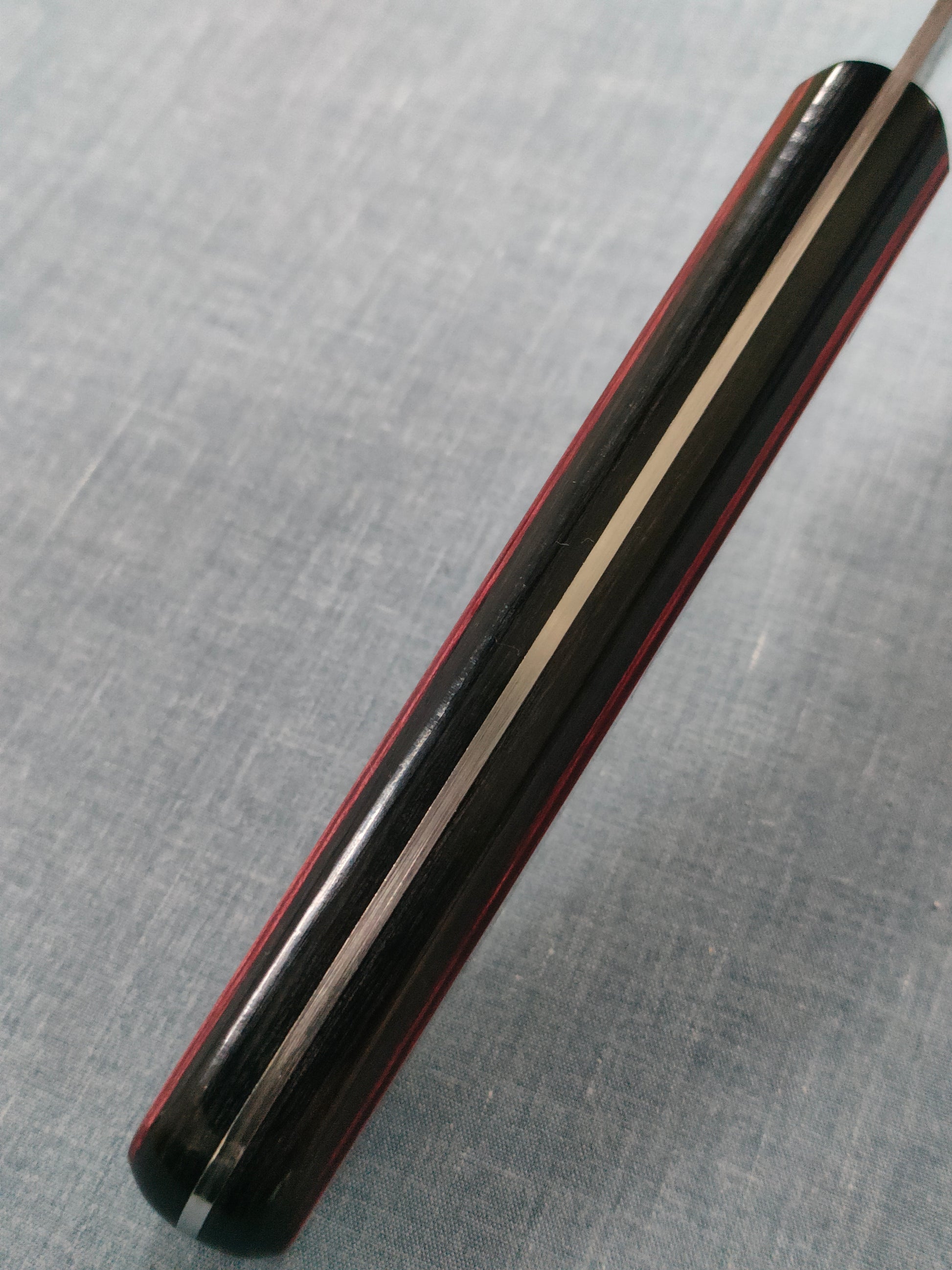 Tsunehisa | Ginsan 3 Nashiji | Santoku 180mm | Red Pakka