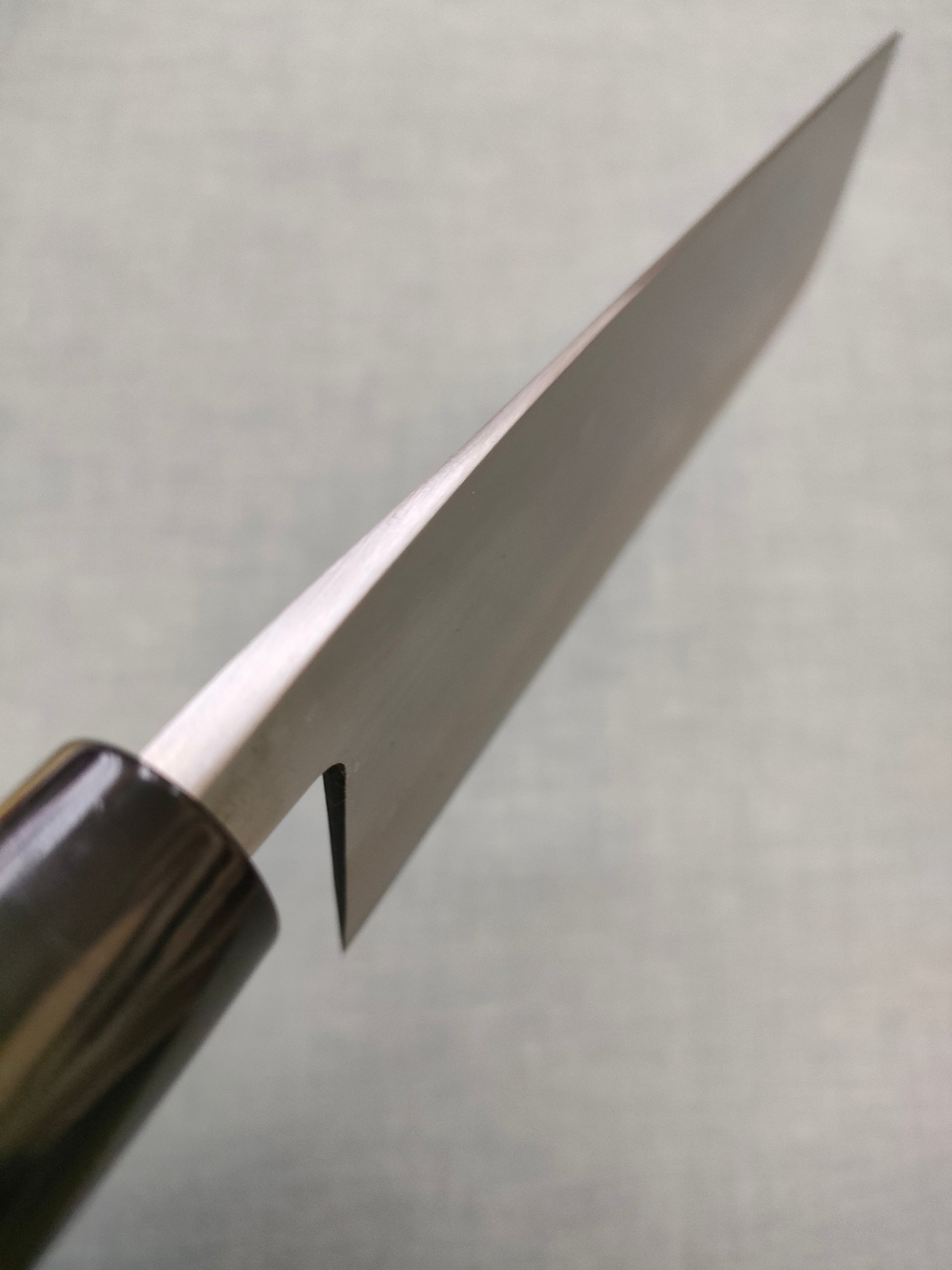 Hidari Yorimitsu | Nishigata Nakiri 165mm | Carbon Steel Damascus