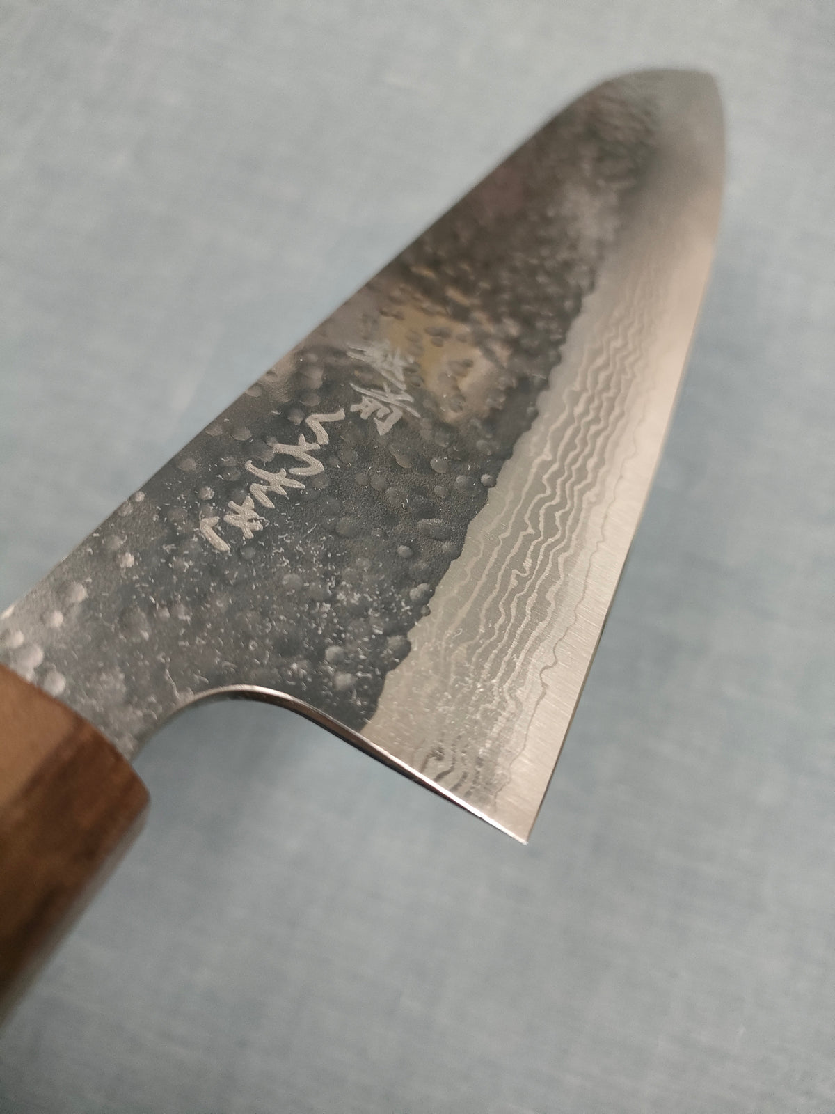 Makoto Kurosaki | Damascus Tsuchime |Gyuto 210mm | VG7