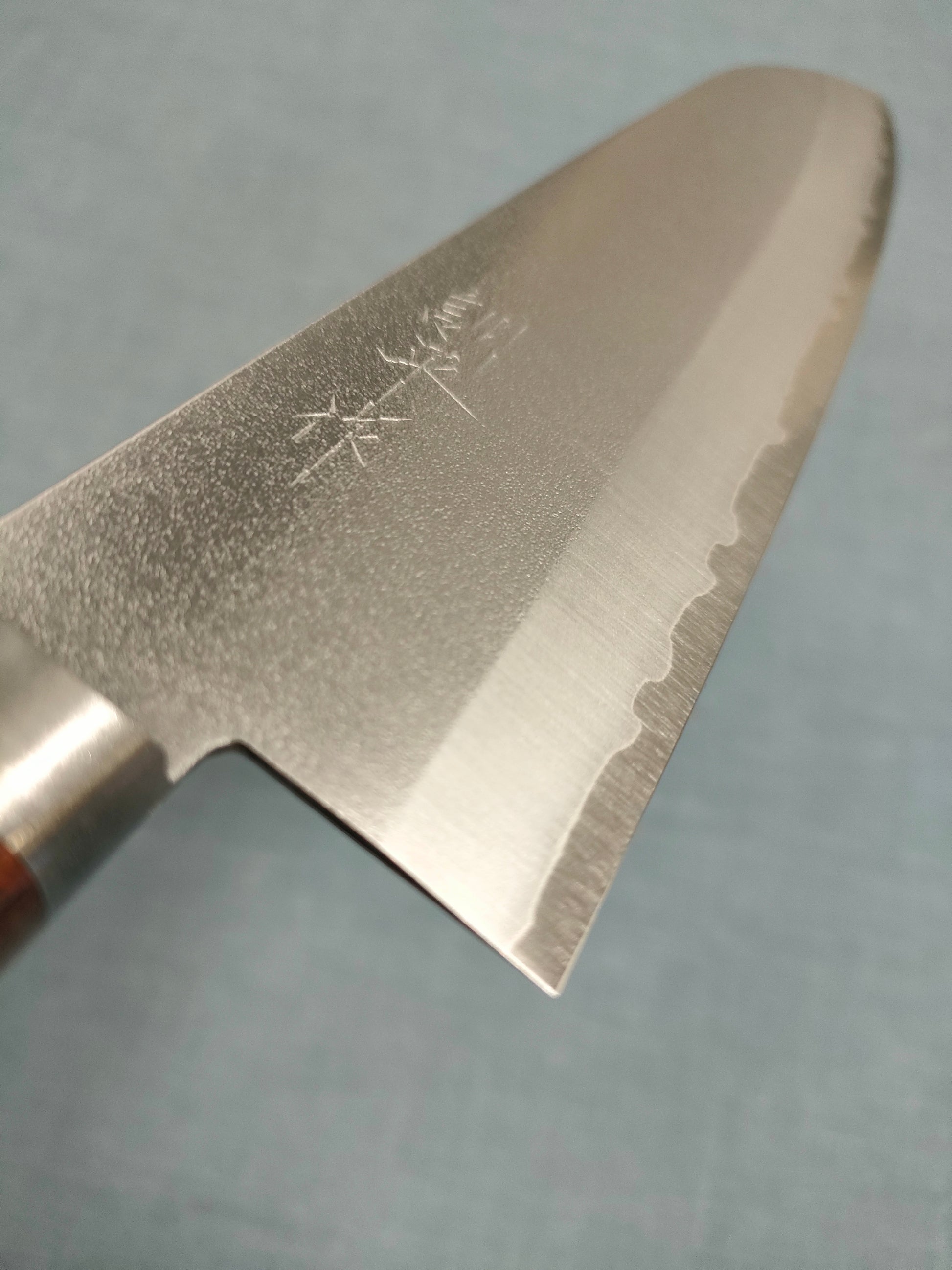 Masutani | VG1 Nashiji | Gyuto 180 | Brown Pakka
