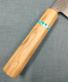 Tsunehisa | Santoku 165mm | Ginsan 3 Damascus | Tsuchime