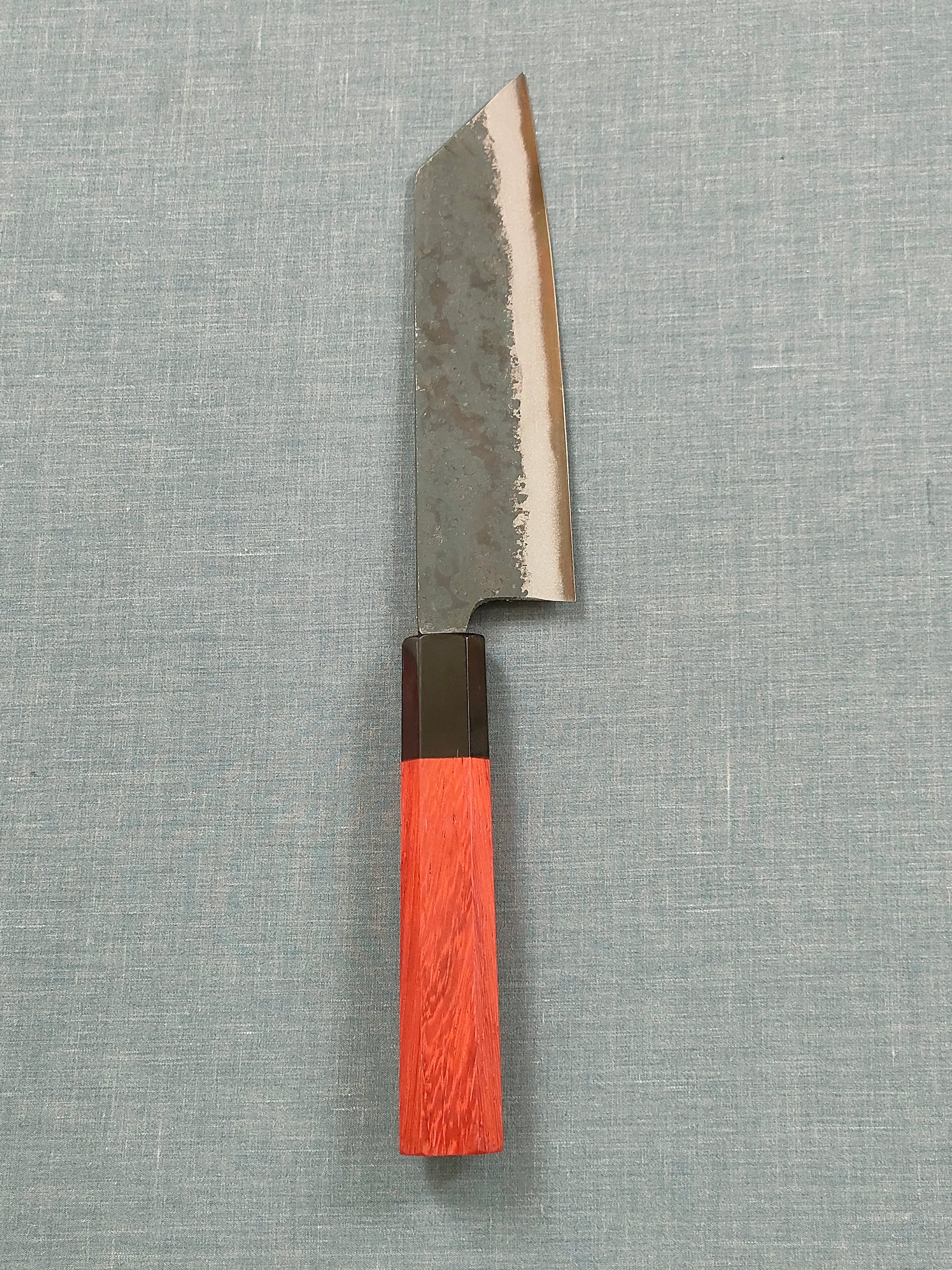 Yosimitu Kajiya | Bunka 160mm | Shirogami 2 | Red Oak & Horn