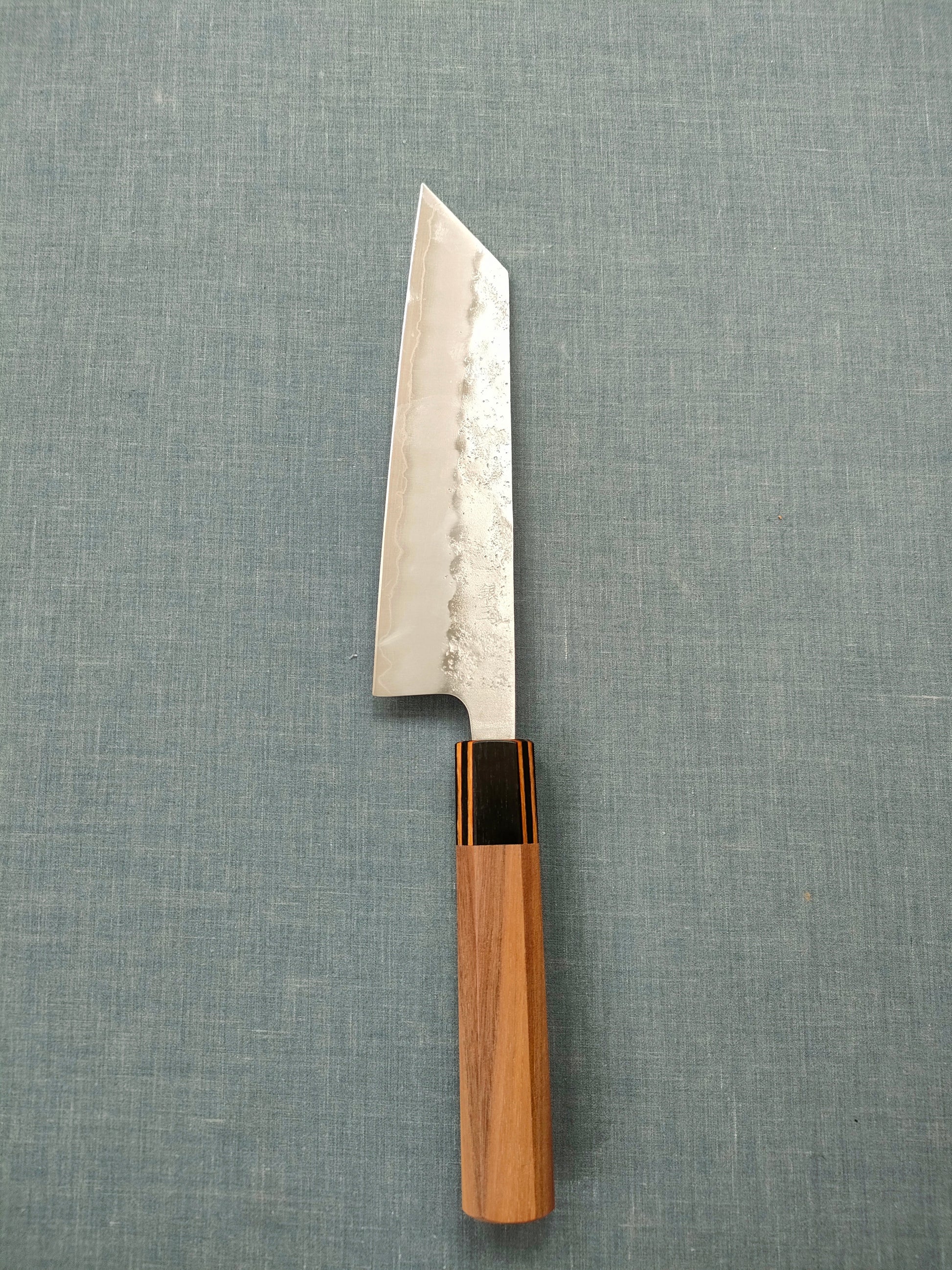 Tsunehisa | Ginsan 3  Nashiji | Bunka 175mm| Walnut