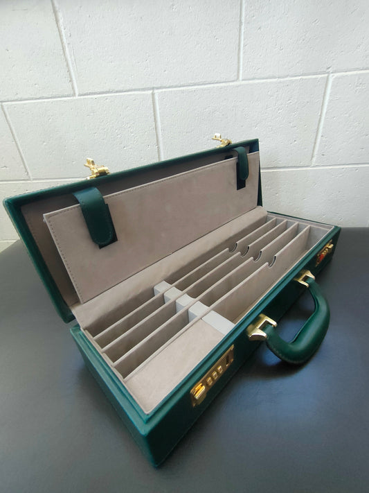 Knife Case | Green Leather