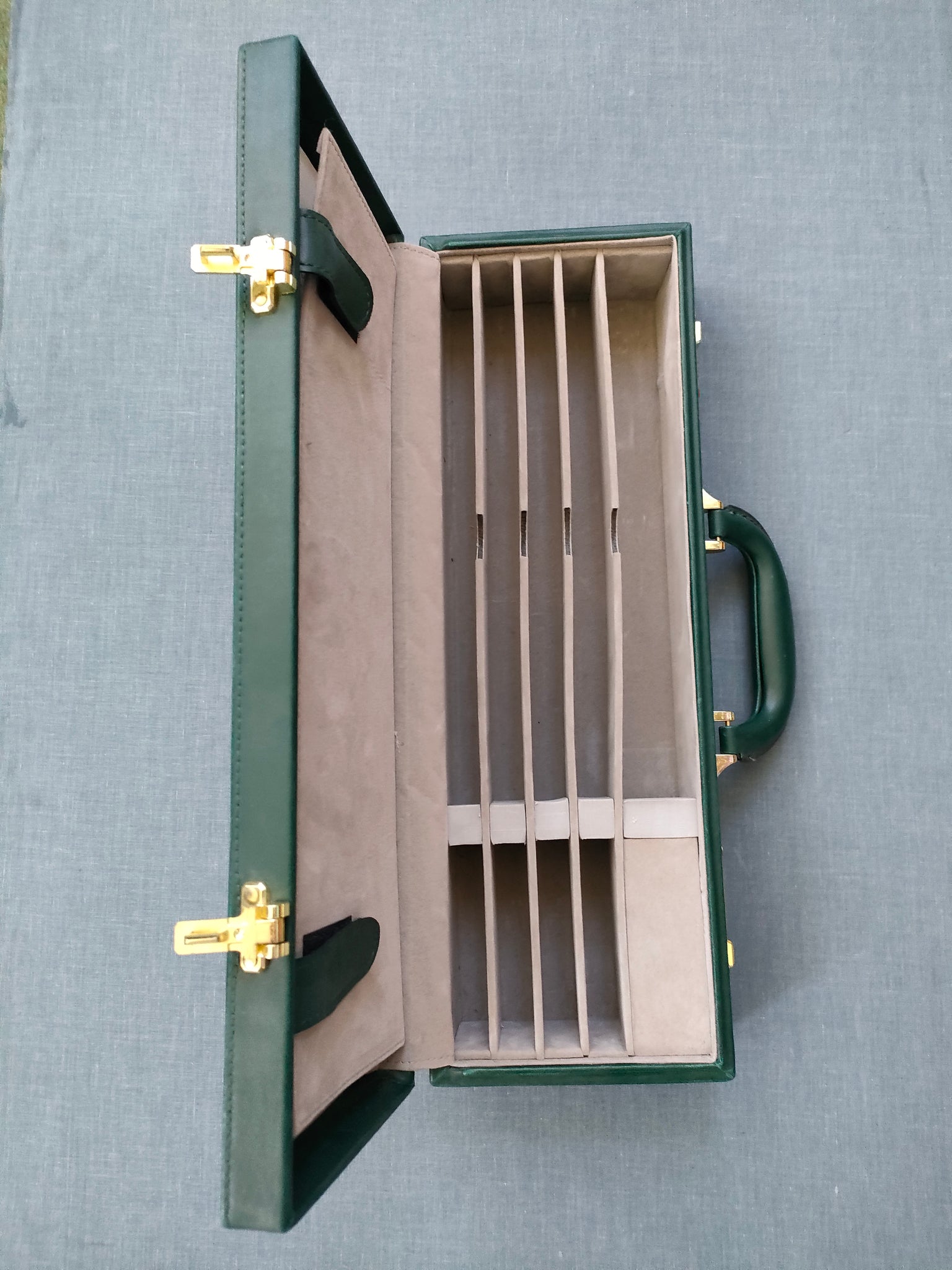 Knife Case | Green Leather