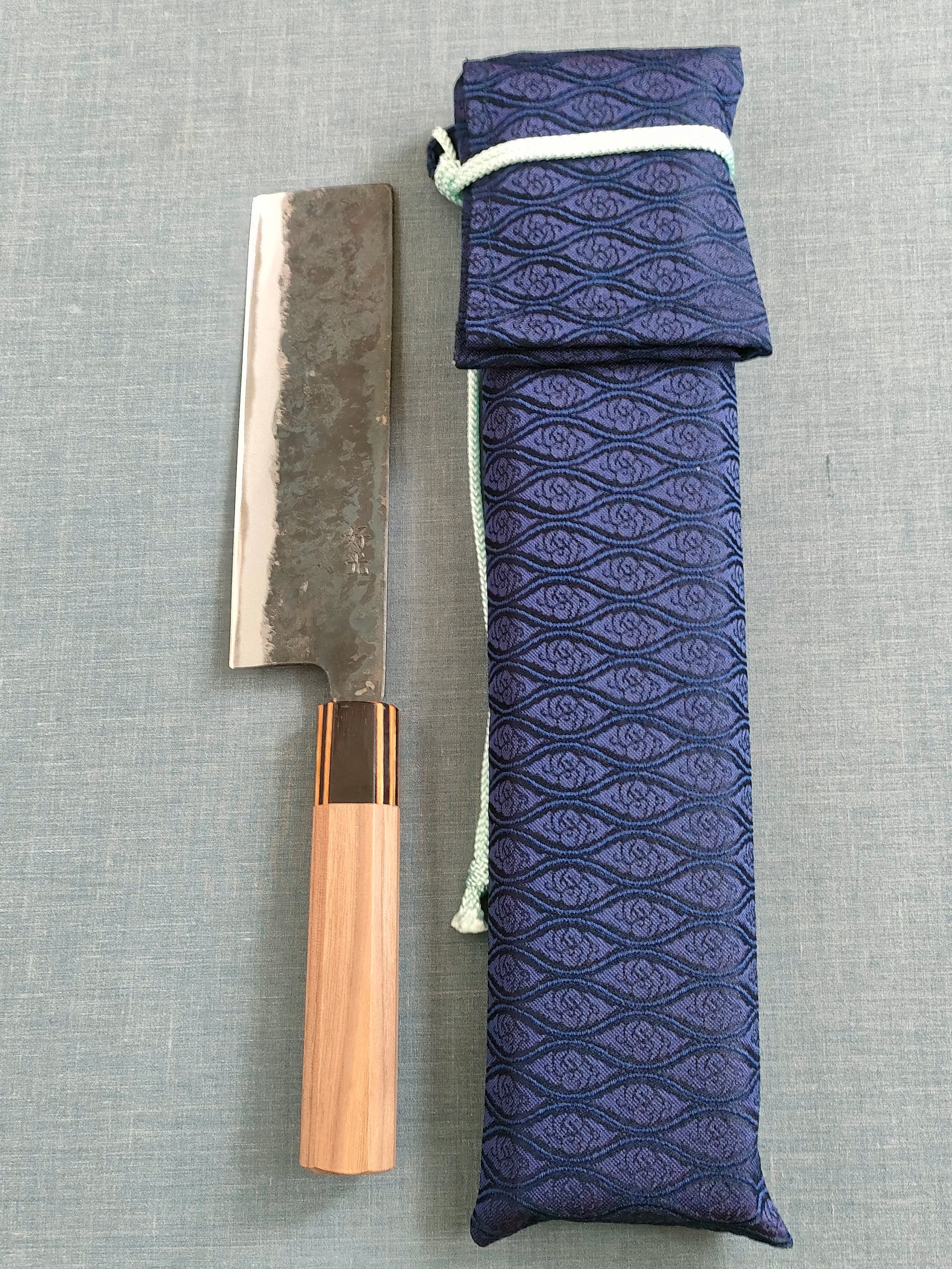 Yosimitu Kajiya | Nakiri 160mm | Shirogami 2 | Walnut