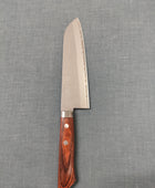 Masutani | VG1 Nashiji | Santoku 165 | Brown Pakka