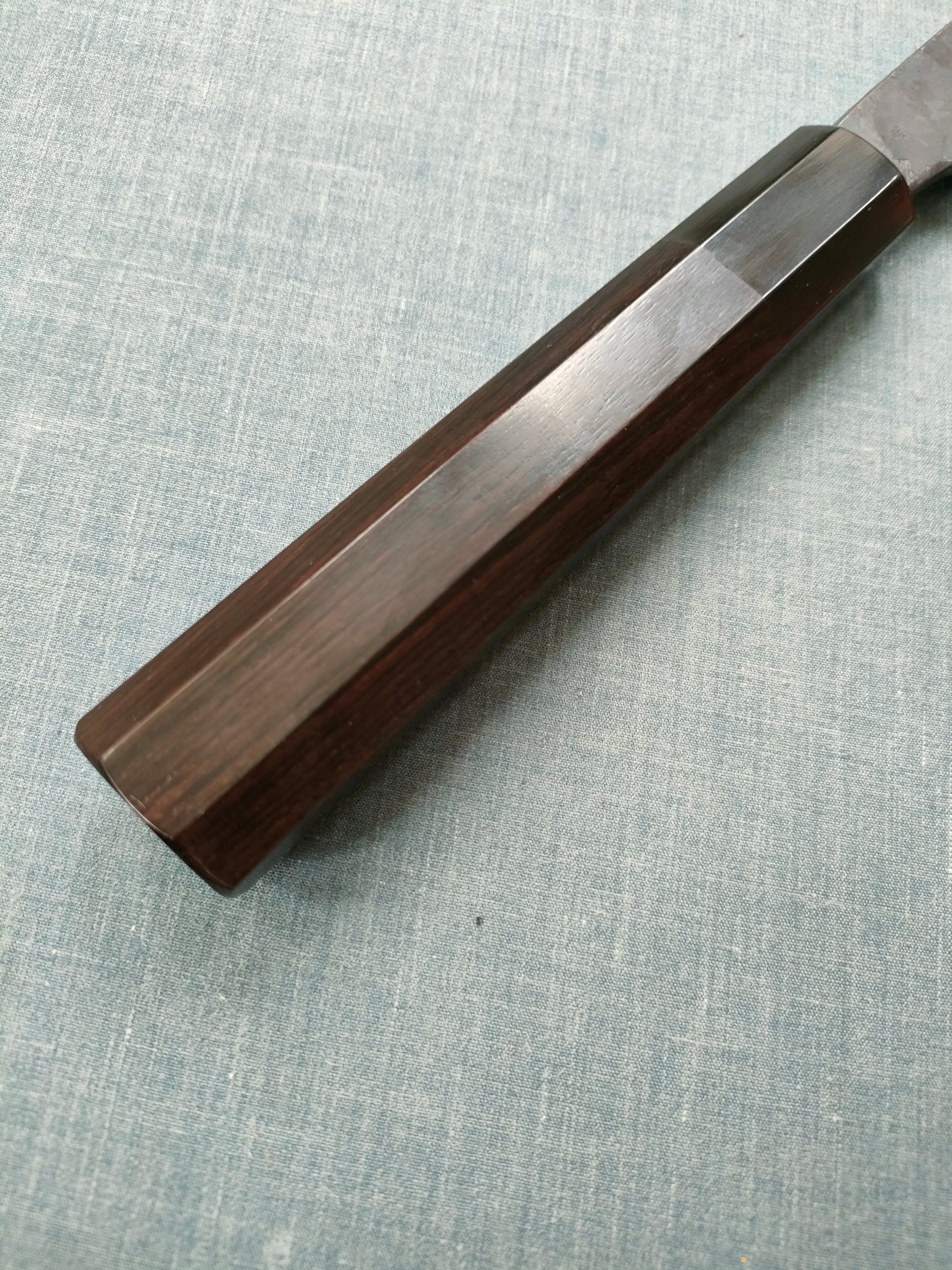 Yosimitu Kajiya | Bunka 182mm | Shirogami 2 | Ebony Horn